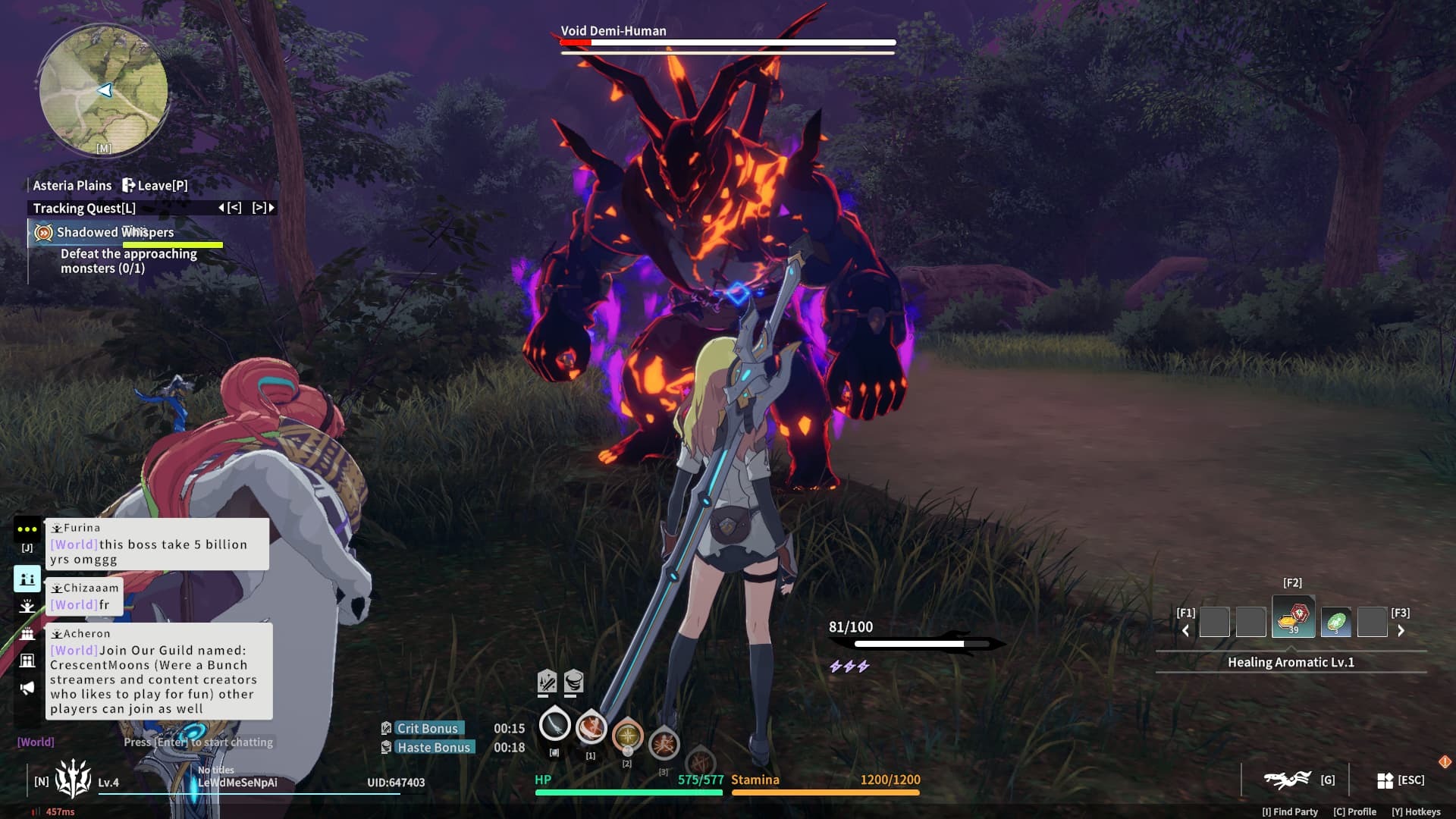 BPSR Elite enemy open world