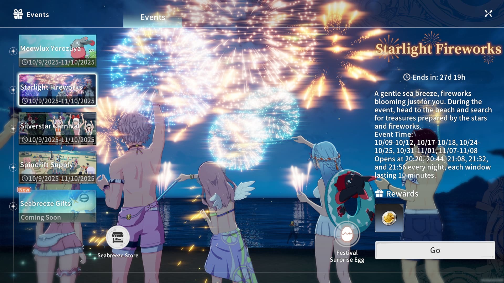 BPSR Starlight Fireworks