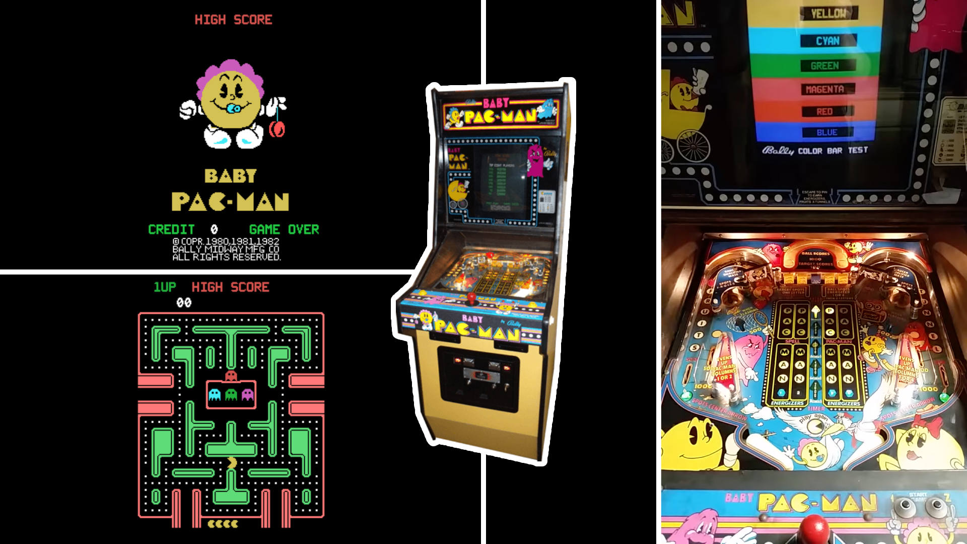 Baby Pac Man Screenshots