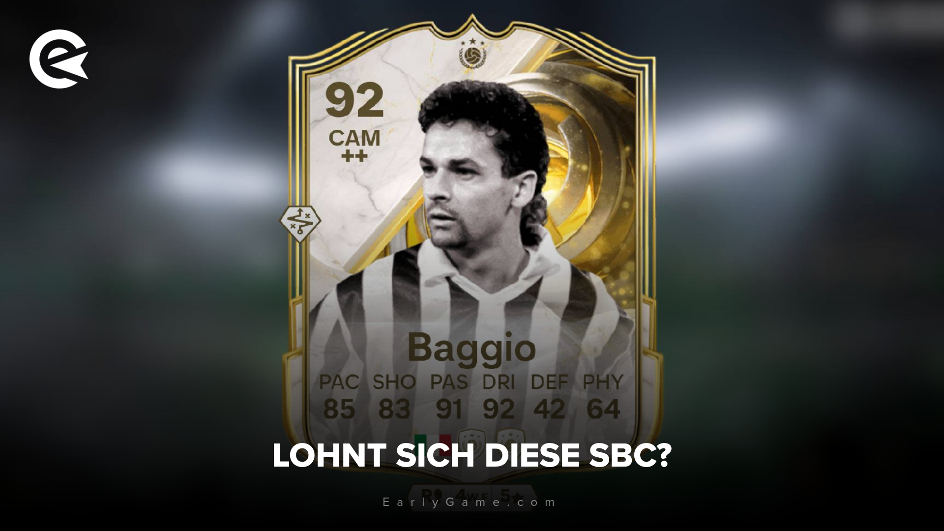 Baggio SBC Cover