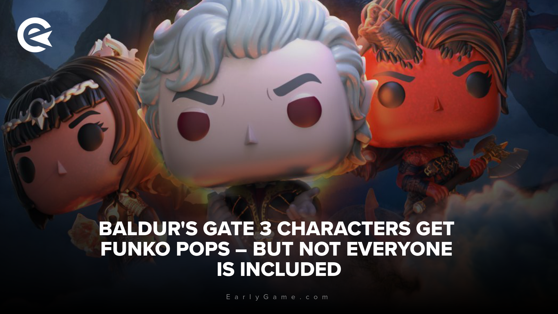 Only the most popular Baldur's Gate 3 companions will get Funko Pops