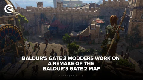 Baldurs Gate 3 modders work on a remake of the Baldurs Gate 2 map