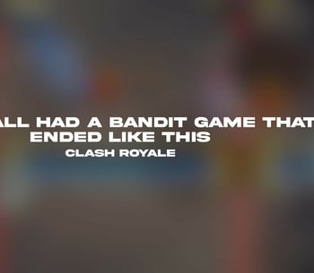 Bandit Clash Royale Video