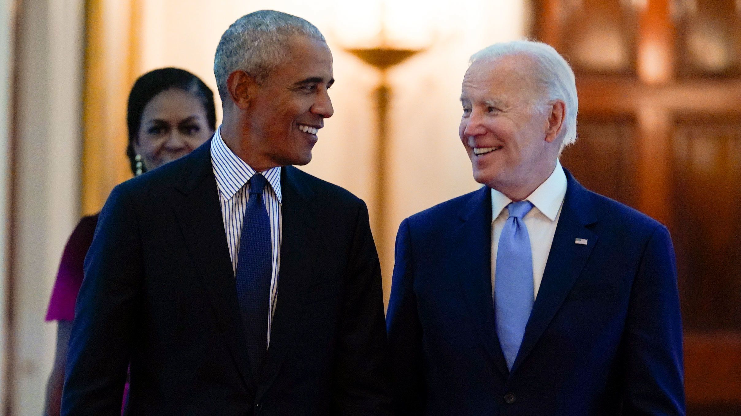 Barack Obama and Joe Biden