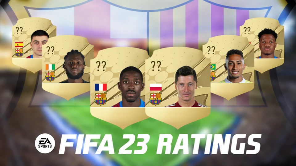 FC Barcelona Ratings In FIFA 23 | EarlyGame