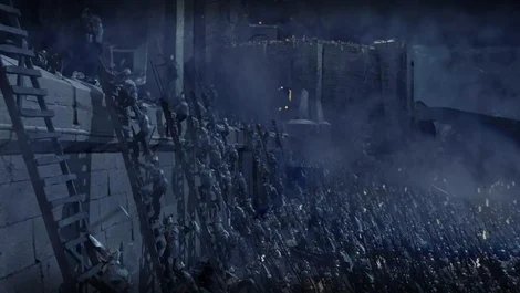 Battle of Helms Deep took months to finish