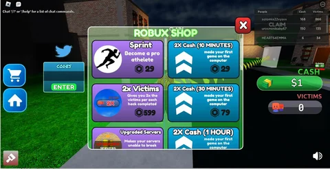 All Hacker Tycoon Codes in Roblox (December 2023)