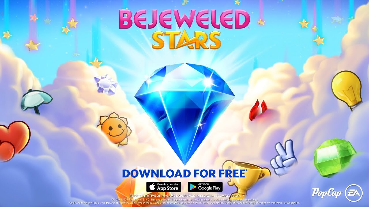 Bejeweled Stars