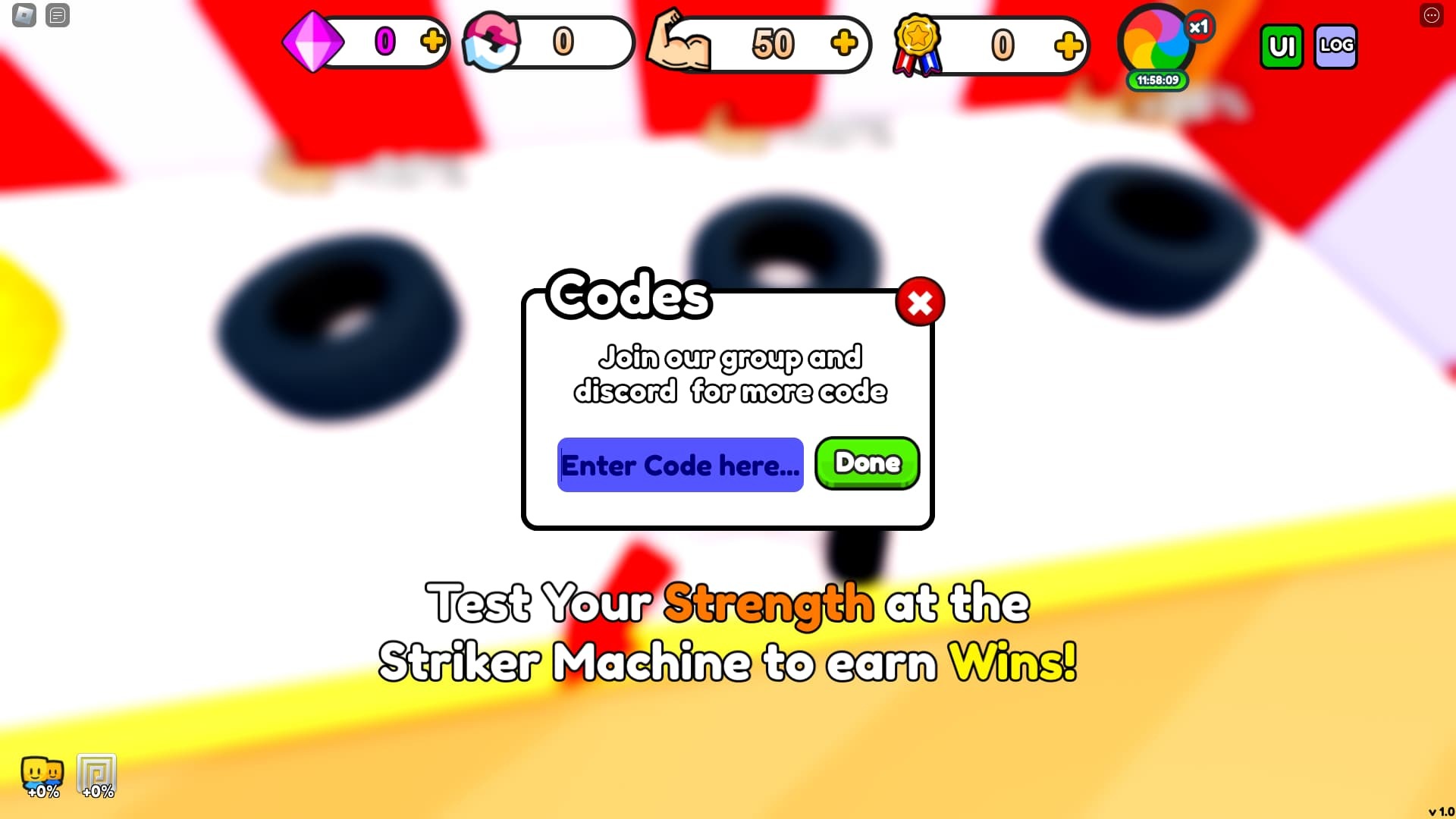 Bell Stiker Simulator how to redeem codes