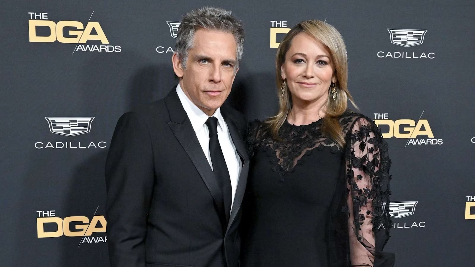 Ben Stiller and Christine Taylor