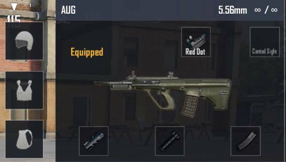 Лучшая загрузка AUG A3 для PUBG Mobile: полная настройка вложений