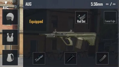 Best AUG Loadout in PUBG Mobile