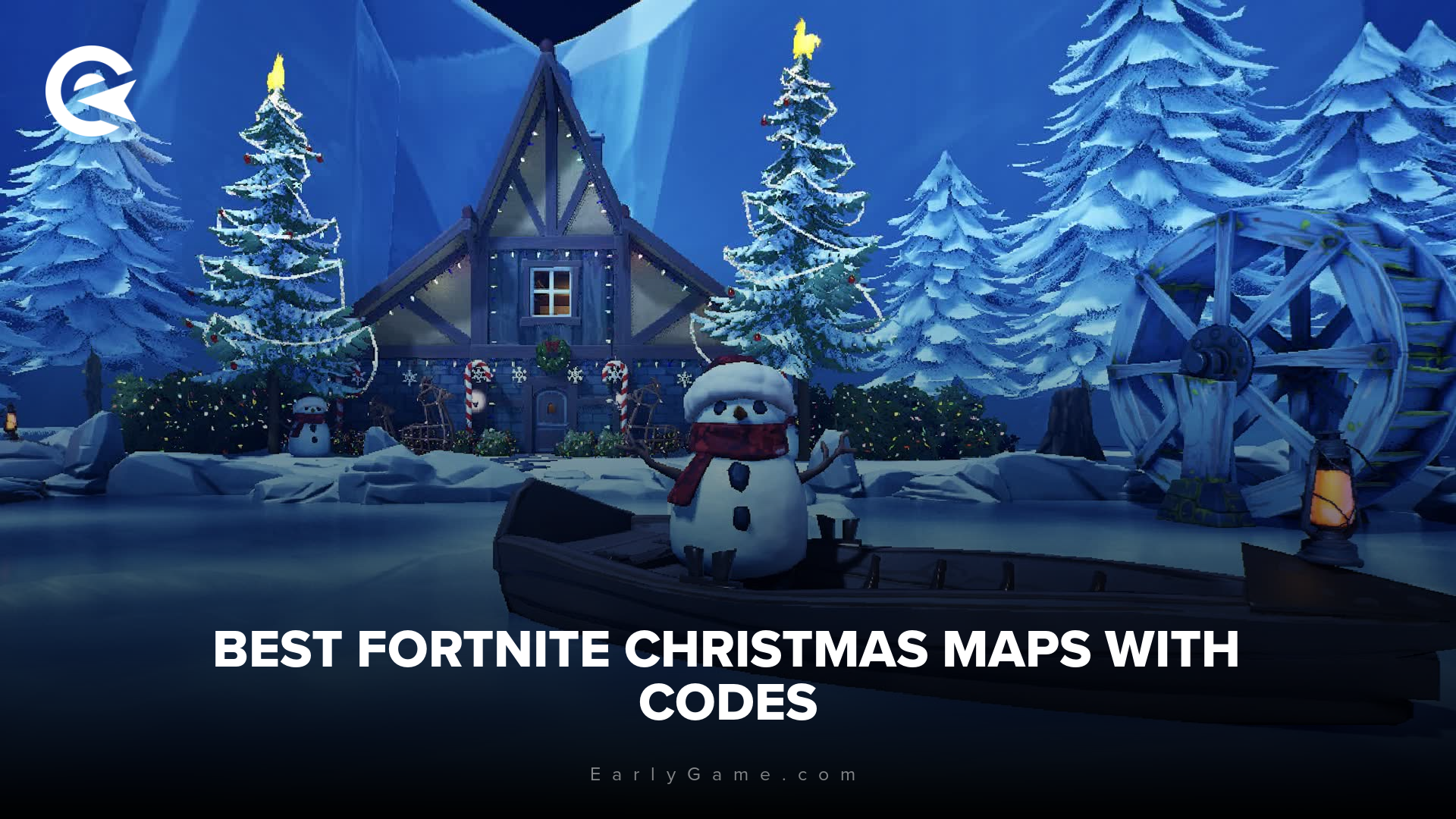 Best Fortnite Christmas maps with codes