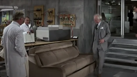 Best James Bond Gadgets Revolving Couch