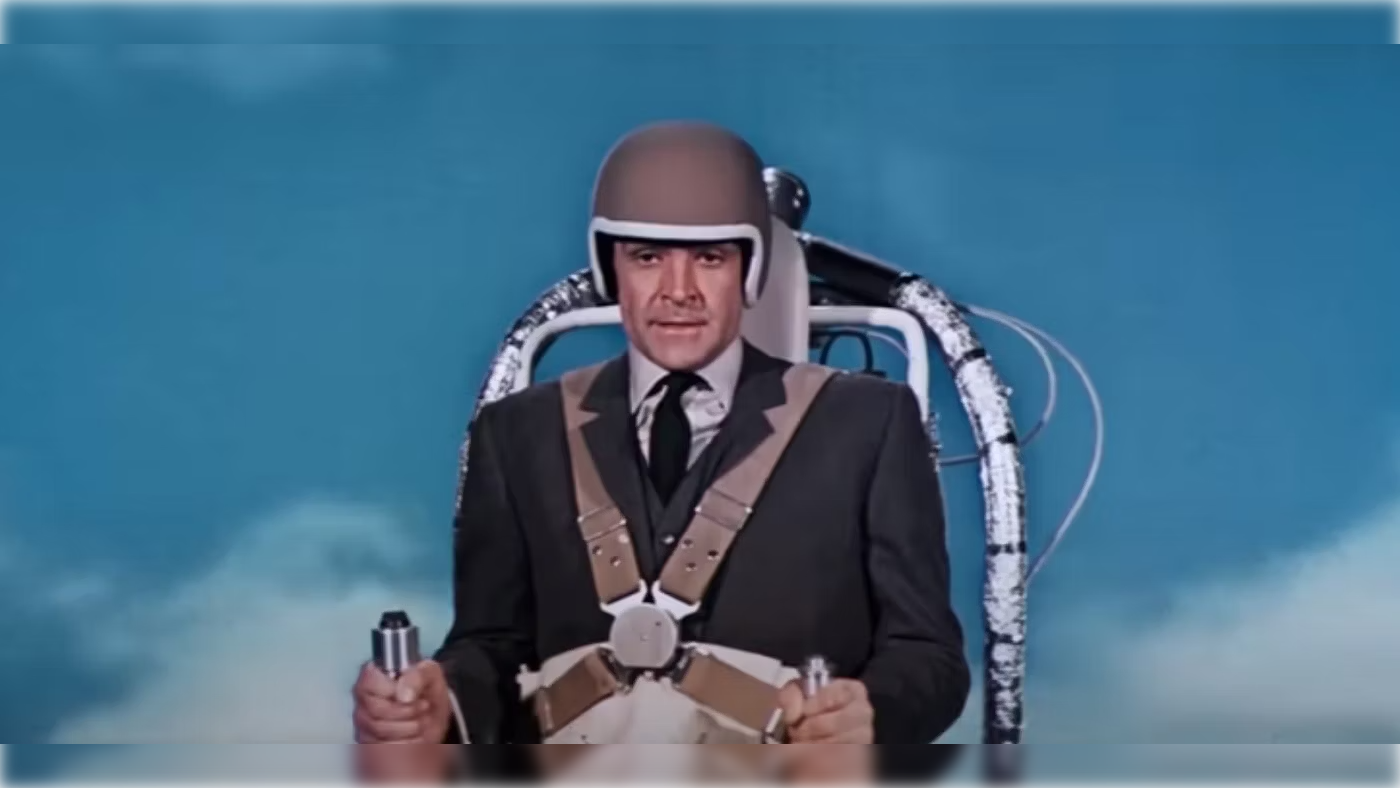 Best James Bond Gadgets The Jetpack