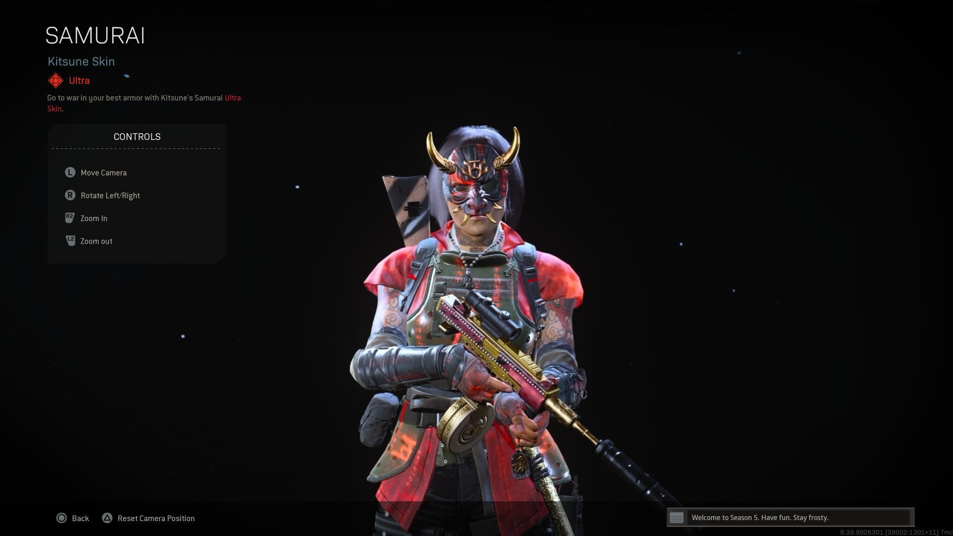 Best Of The Battle Pass Season 5 Samurai Level 100