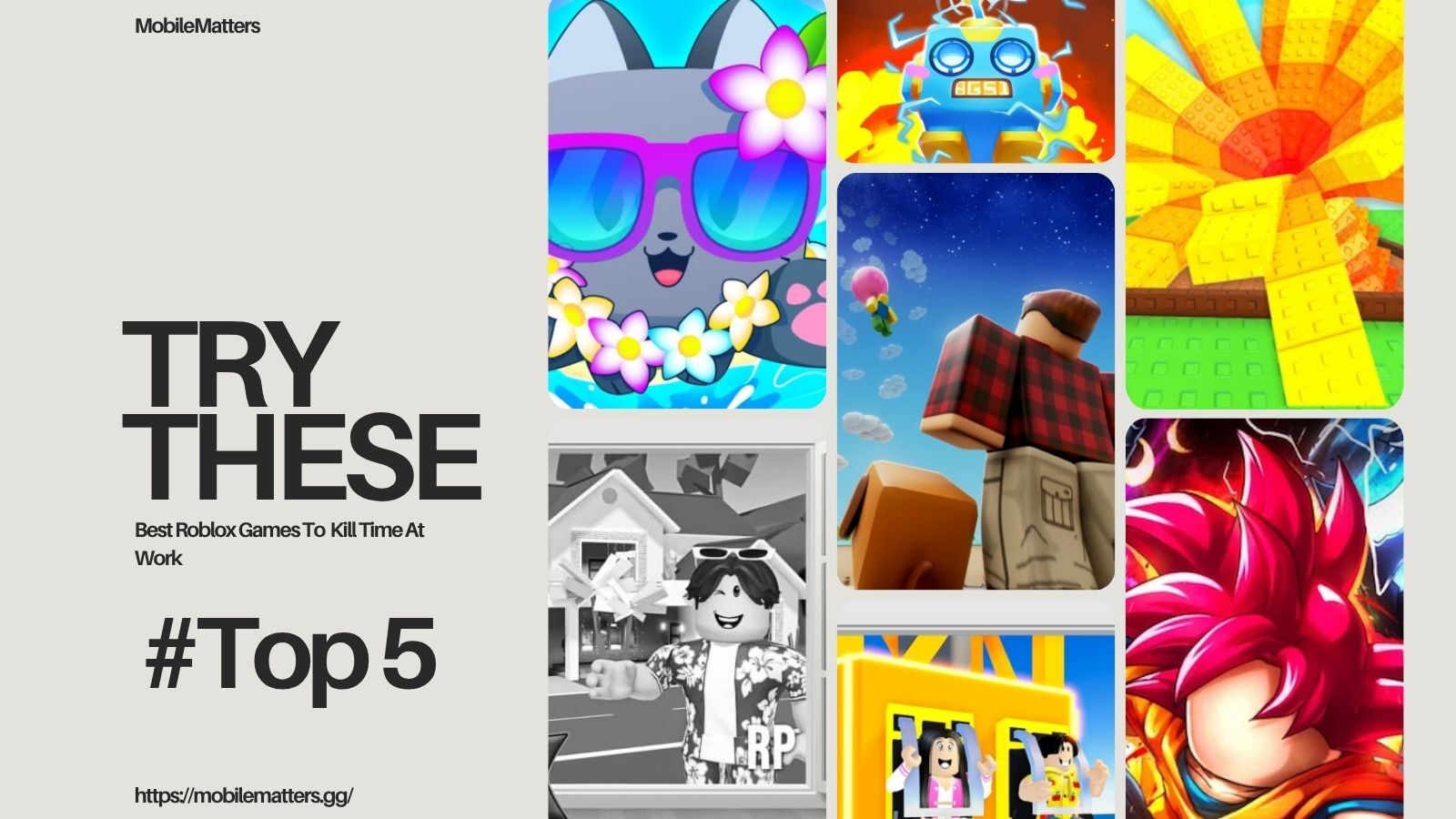 Best Roblox Games To Kill Time