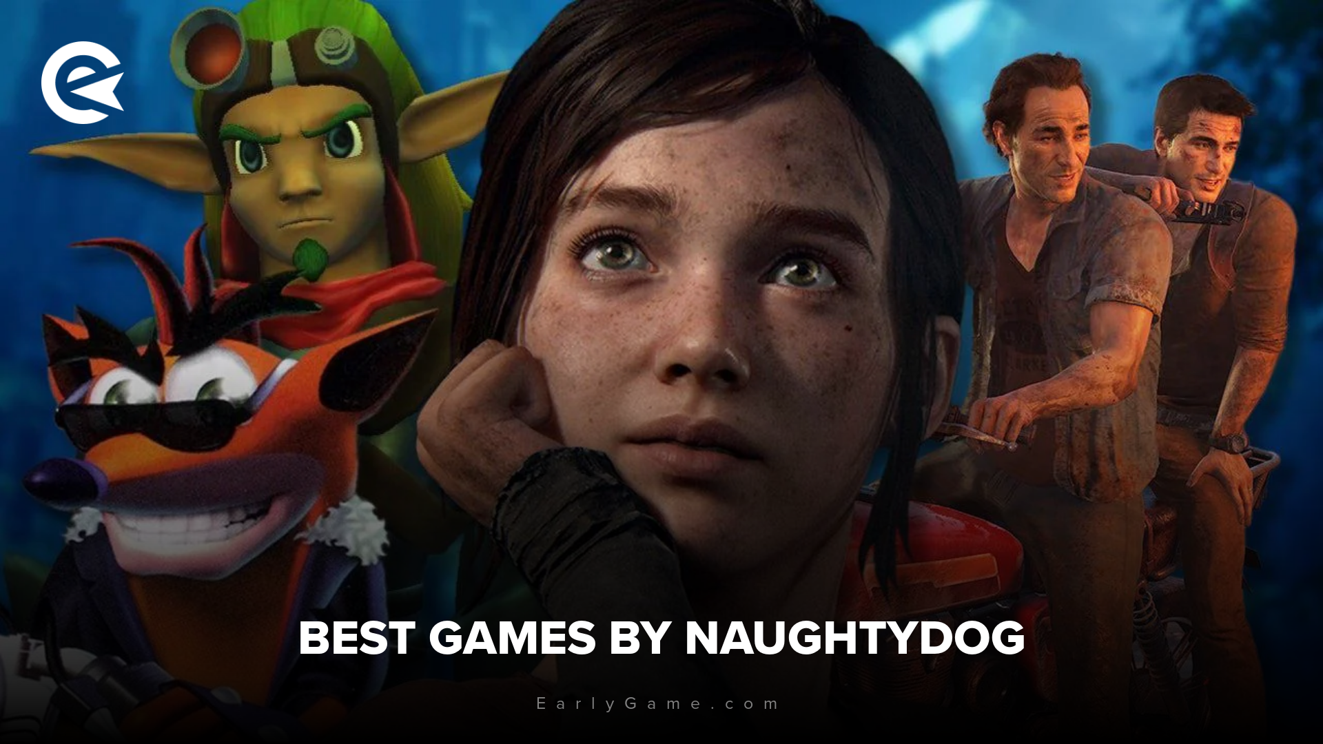 Best games by Naughty Dog