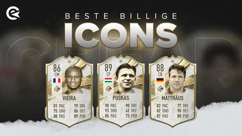 Beste billige Icons FIFA 23 Ikonen