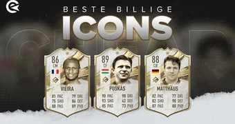 Beste billige Icons FIFA 23 Ikonen