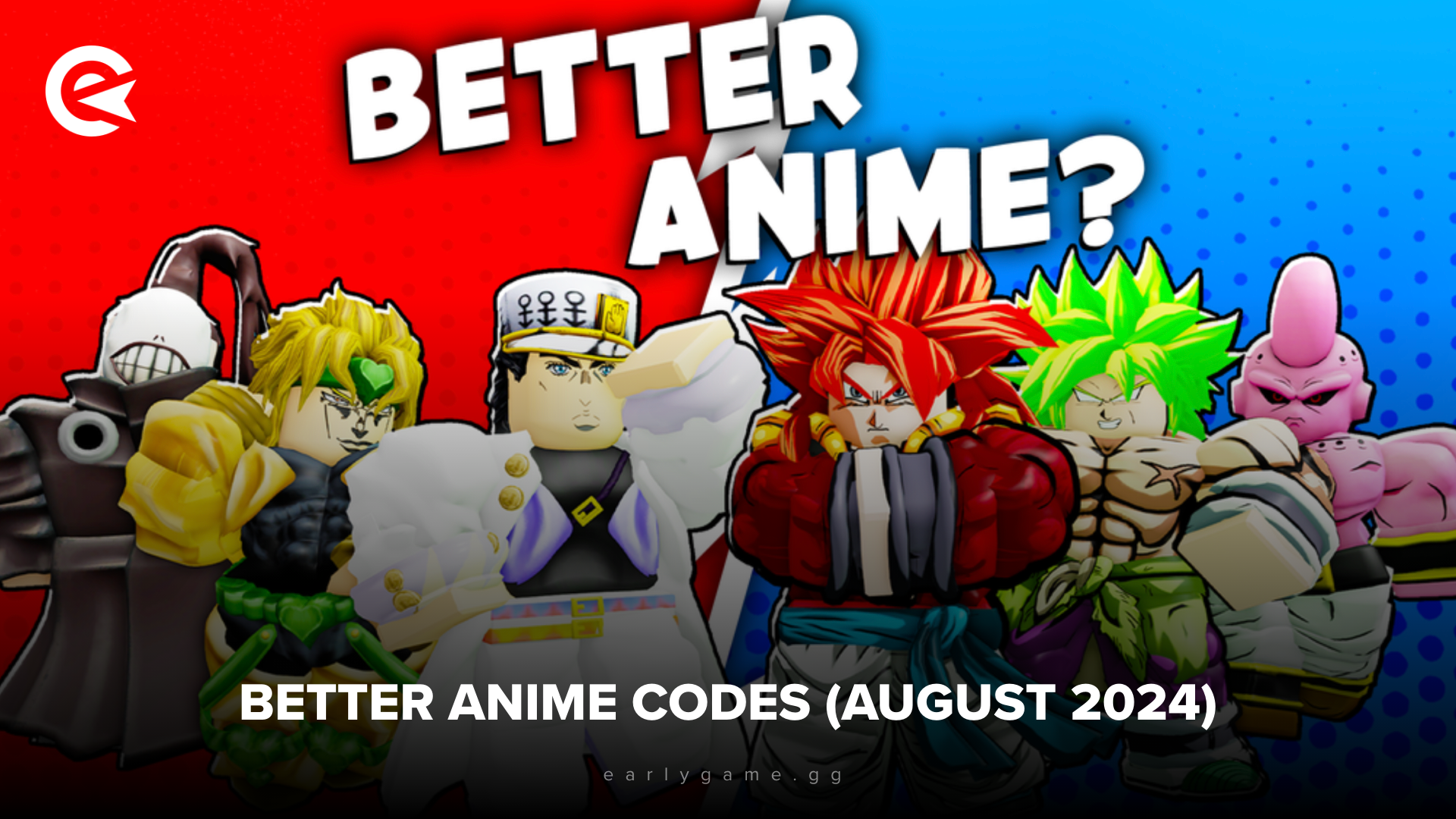 Better Anime Codes (August 2024)