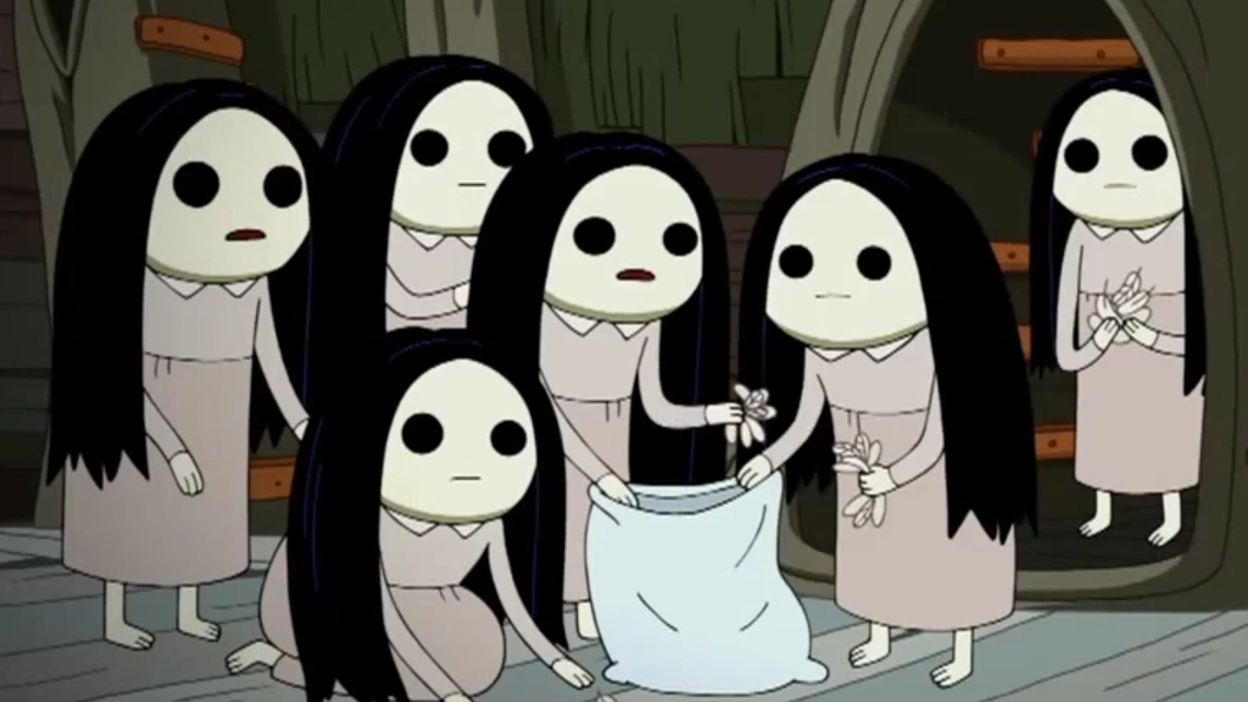 Blank Eyed Girl Adventure Time 2016