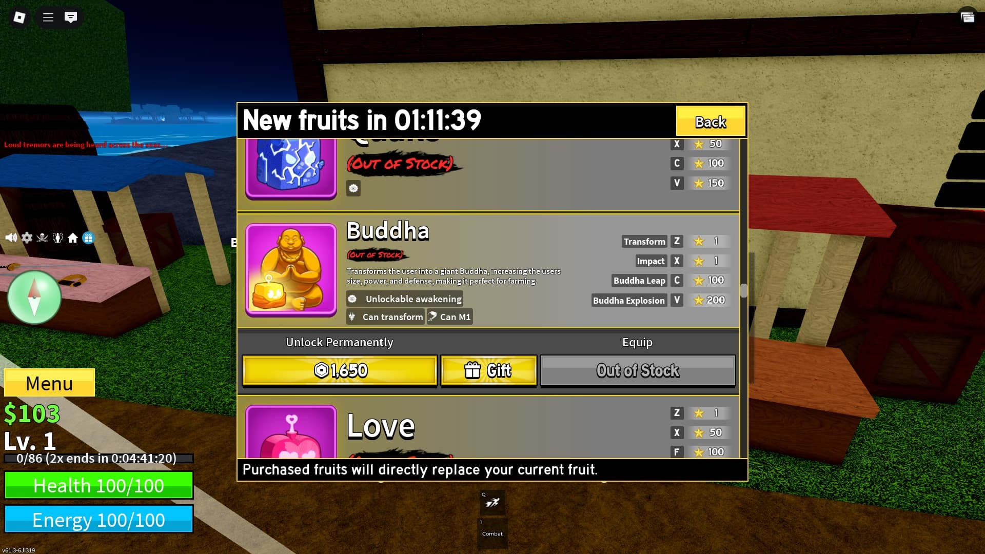 Blox Fruits Buddha