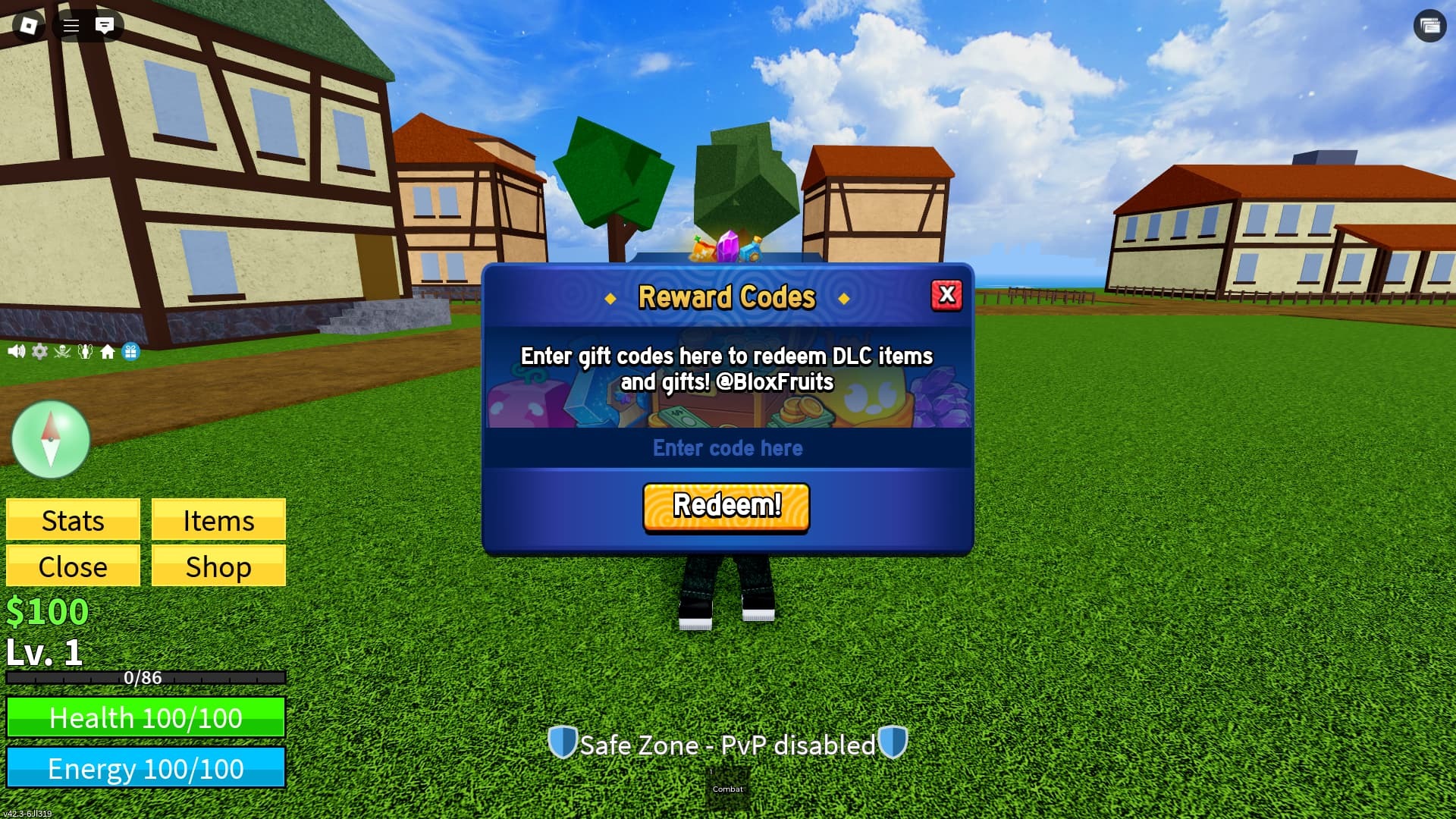 Blox Fruits How To Redeem Codes