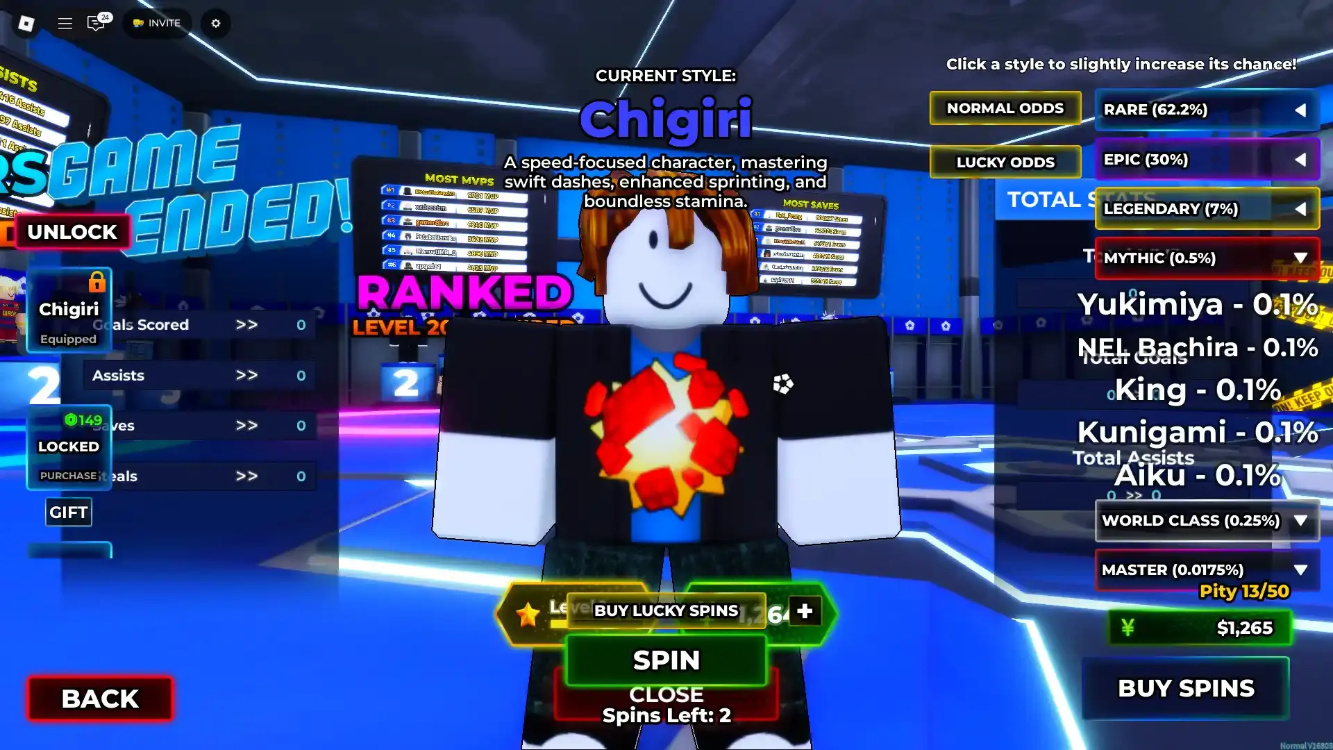 Blue Lock Rivals Mythic