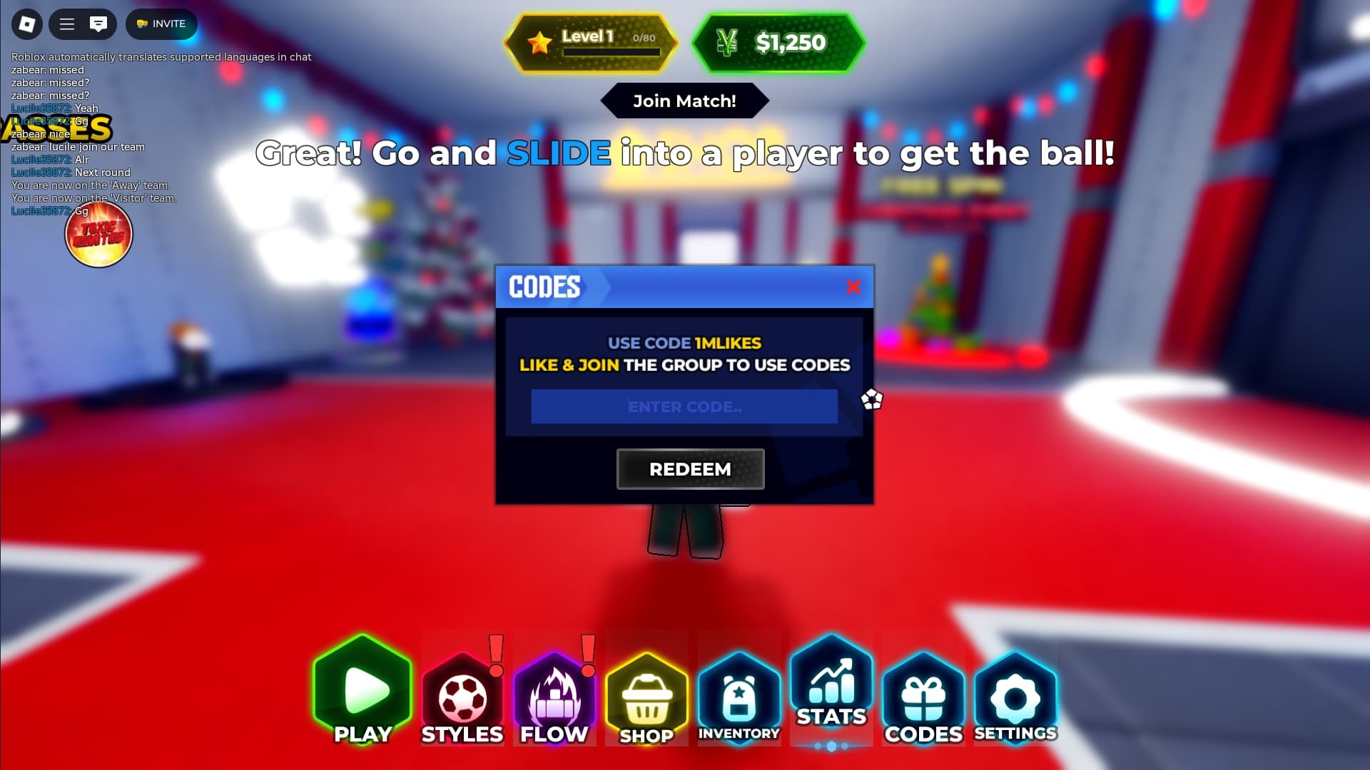 Blue Lock Rivals how to redeem codes