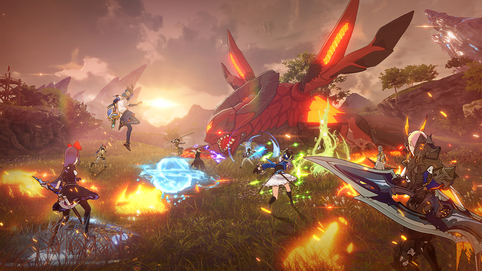 Blue Protocol Gameplay