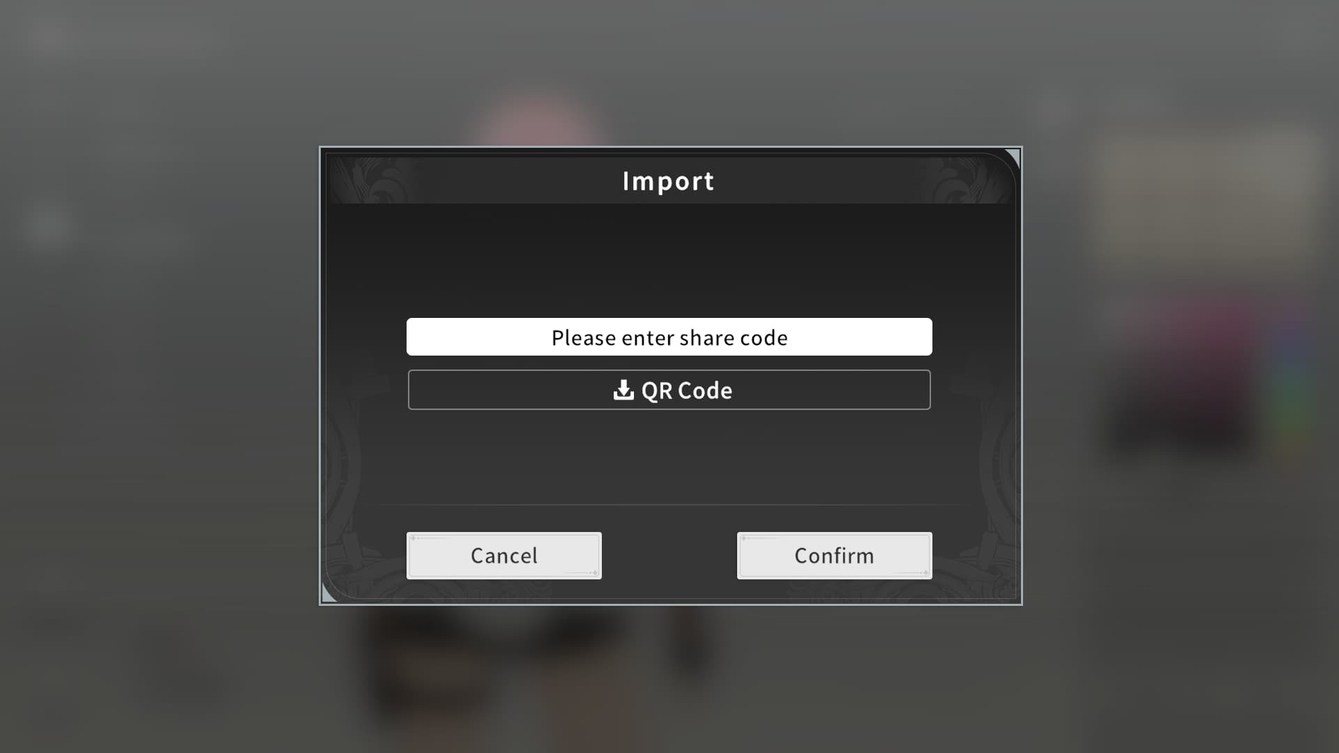 Blue Protocol Star Resonance Character Codes Import
