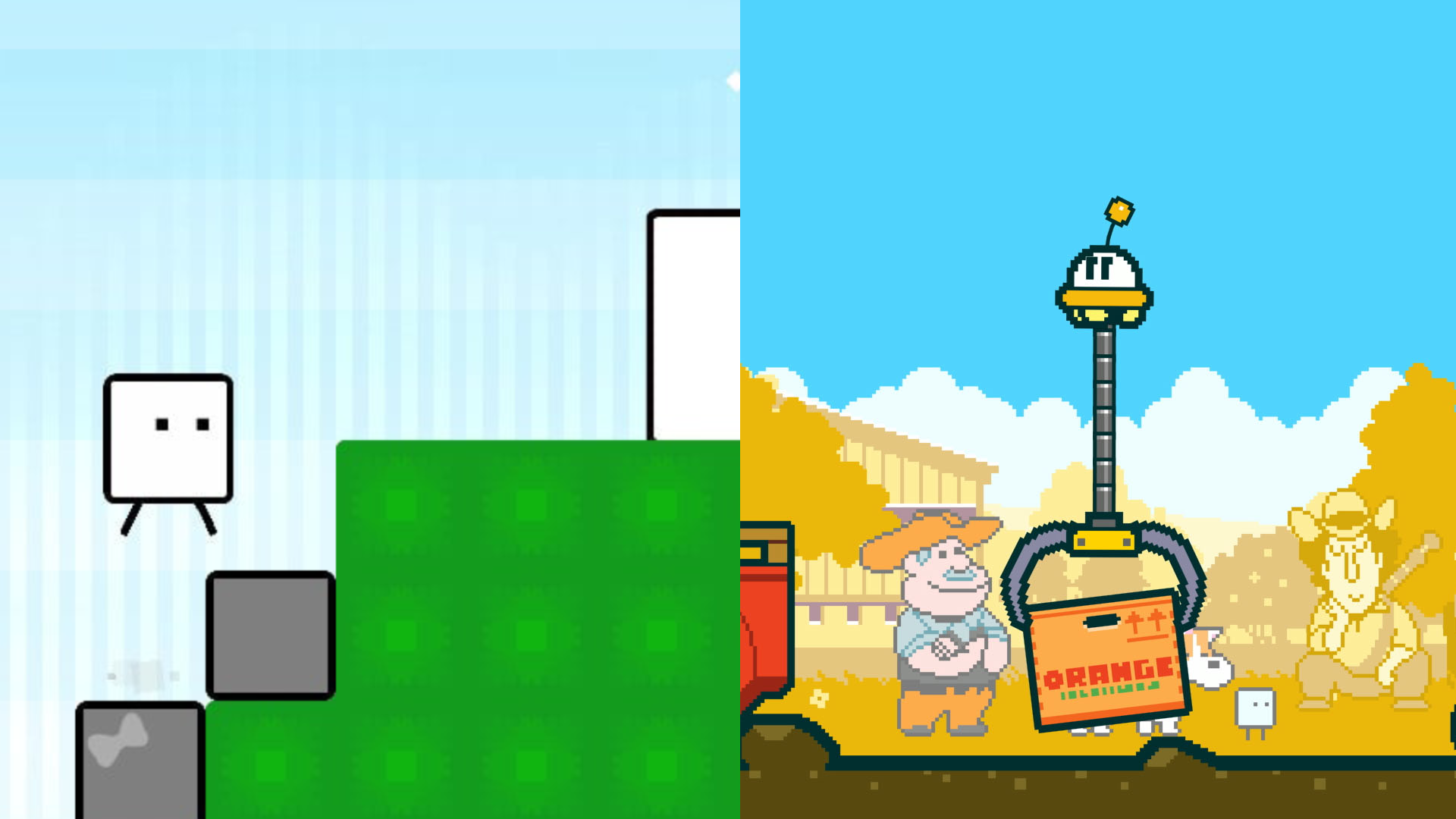 Box Boy and Part Time UFO