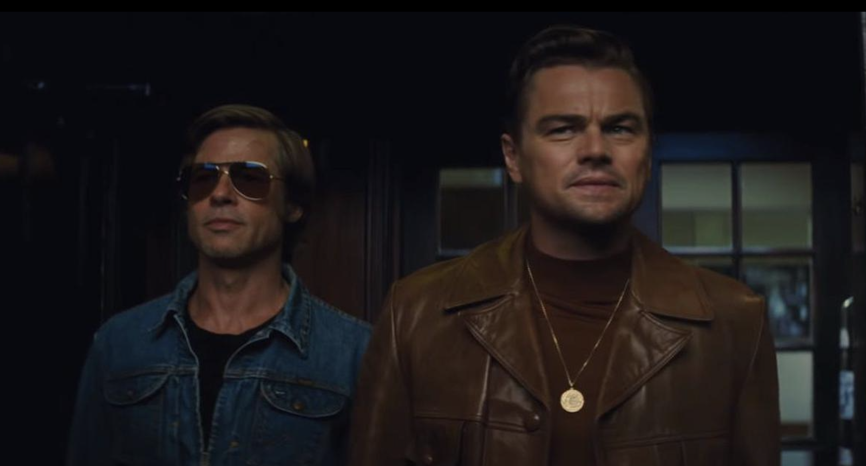Brad Pitt and Leonardo Di Caprio
