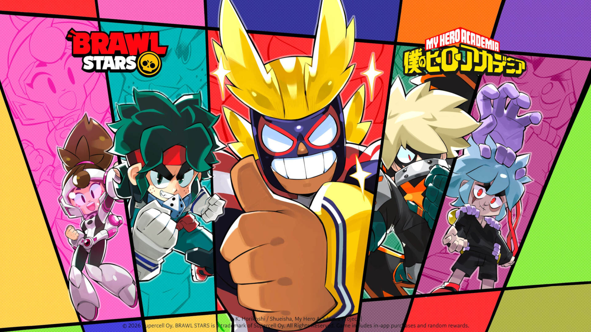 Brawl Stars My Hero Academia Skins