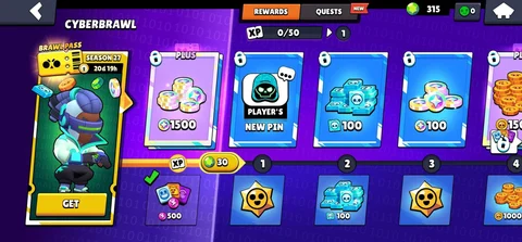 Brawl Stars Brawl Pass (CyberBrawl Season): All… | MobileMatters