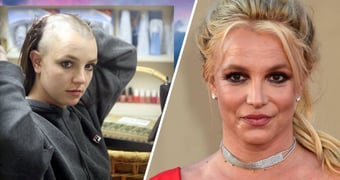 Britney Spears Shaved Head