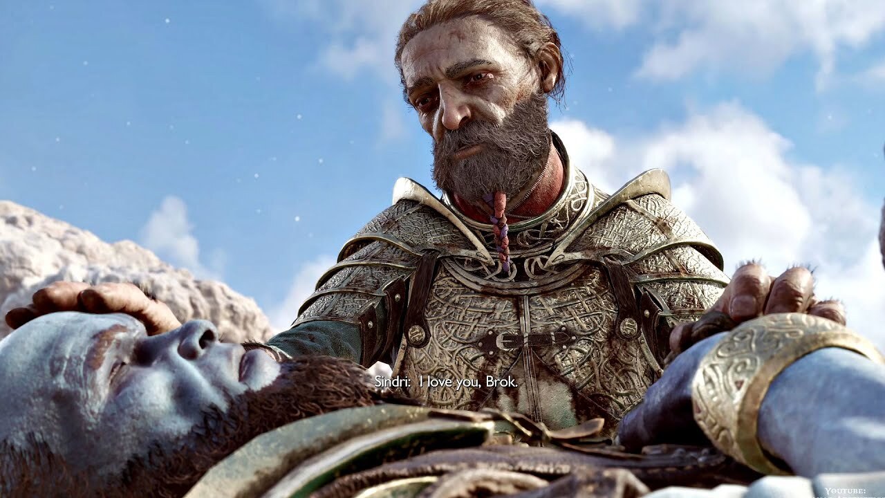 Brok in God of War Ragnarok