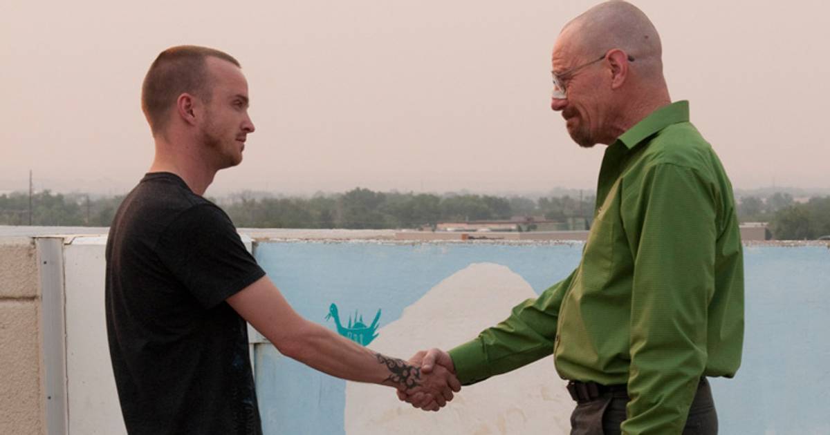 Bryan Cranston and Aaron Paul