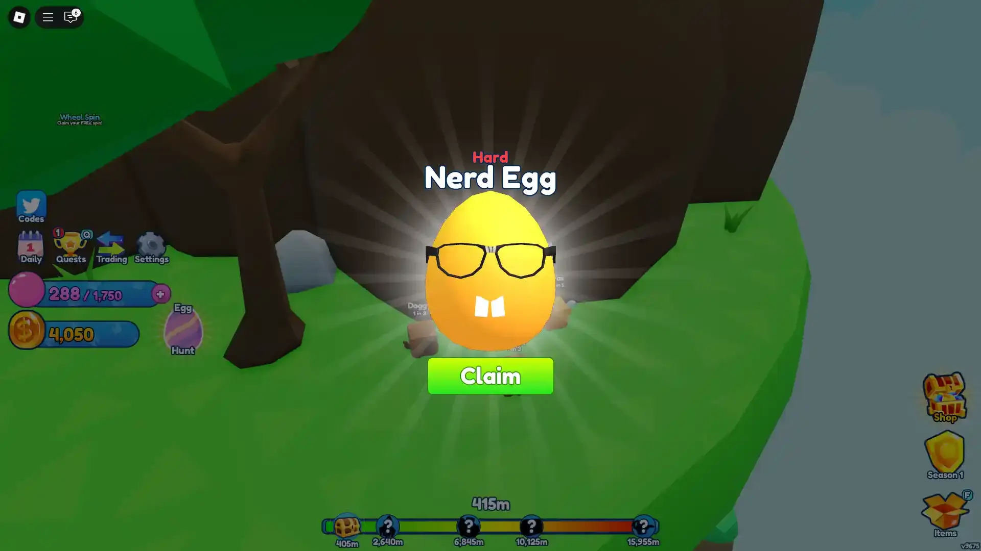 Bubblegum Simulator Infinity Nerd Egg