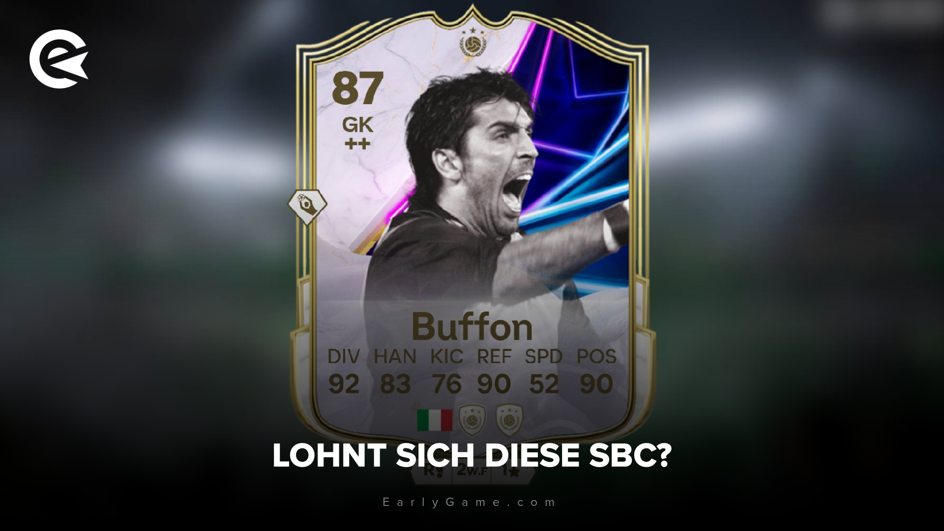 Buffon SBC Cover