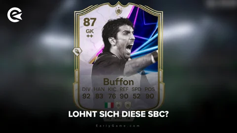 EA FC 25: OTD Icon Gianluigi Buffon - Lohnt sich die SBC? | EarlyGame
