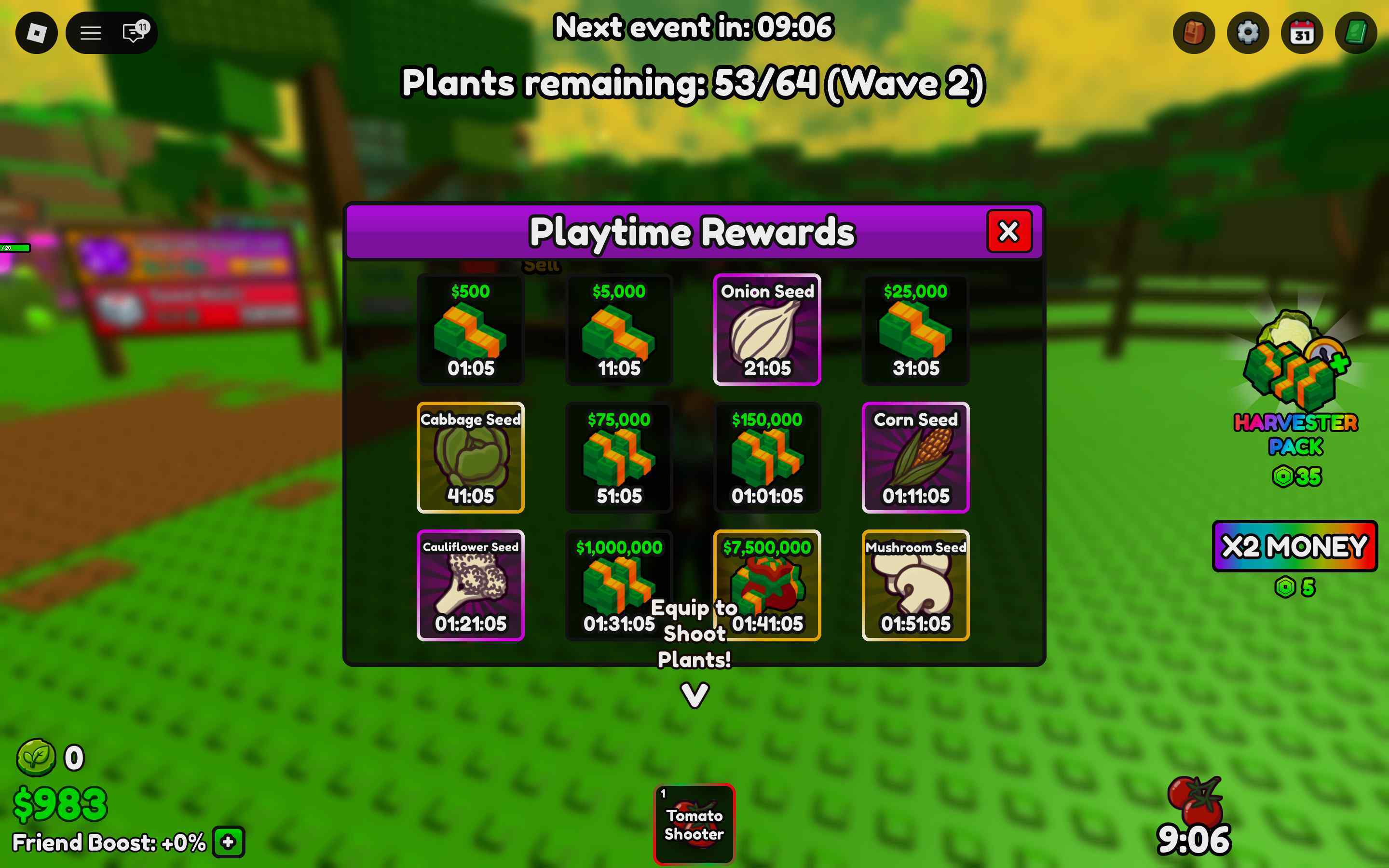 Build A Ring Farm More Rewards 2