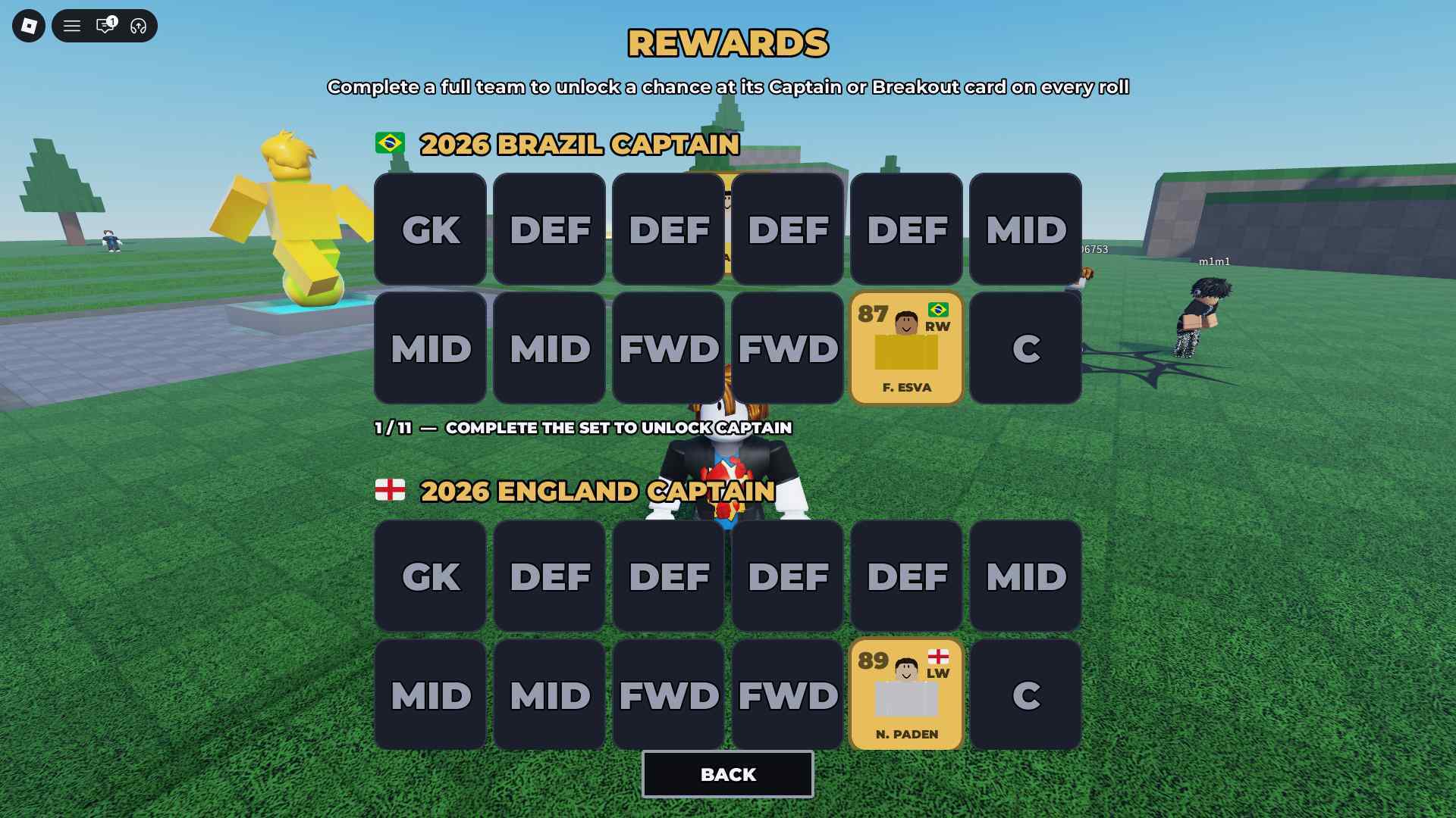 Build A Soccer Squad more