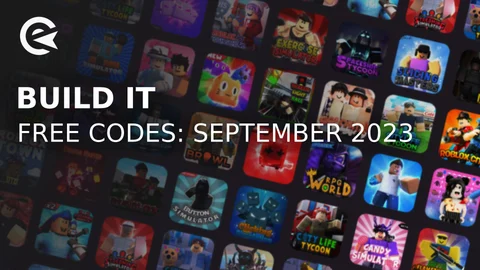 Build It codes september 2023