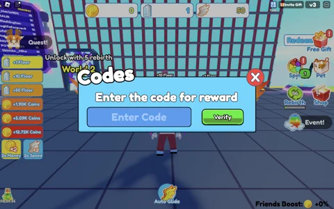 Building towers to fly farther Codes [Jumping] (December 2023) - Try Hard  Guides