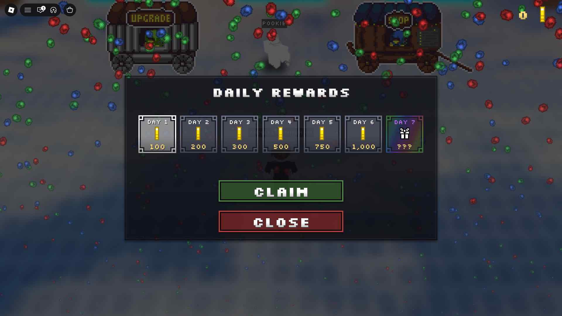 Bullet Haven daily rewards