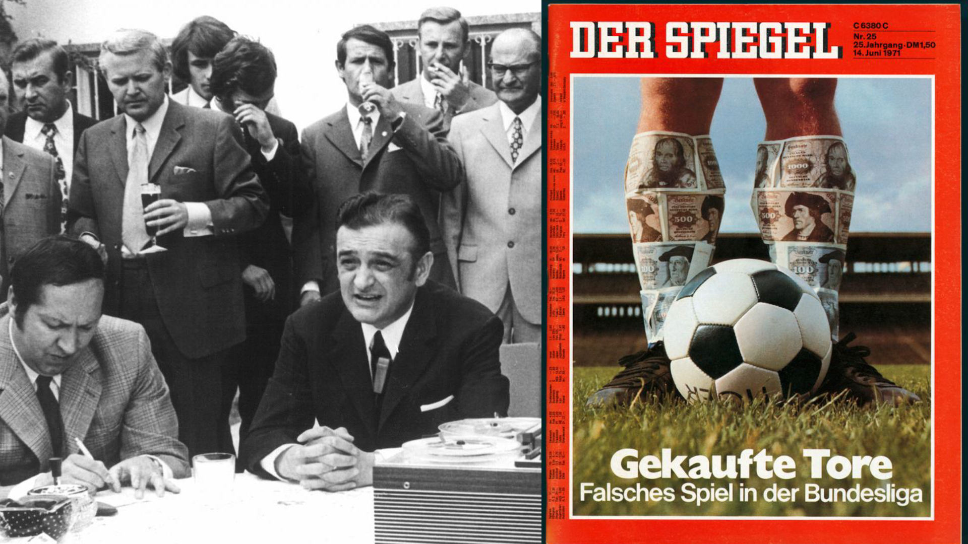 Bundesliga Skandal 1971 dpa spiegel