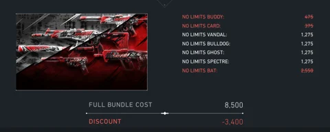 Bundle Cost No Limit