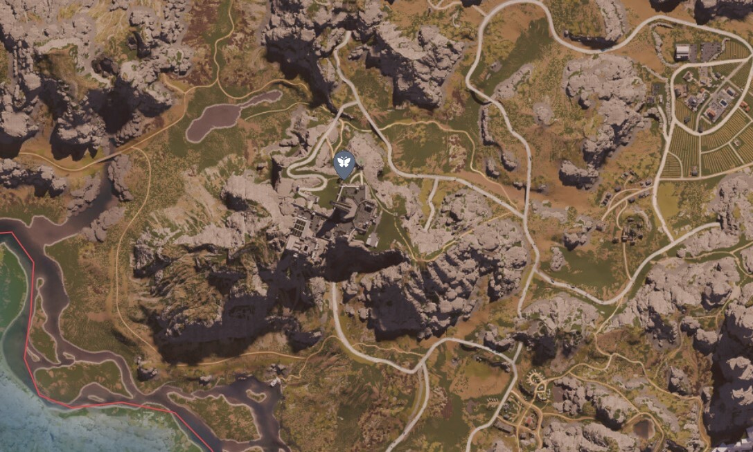 Butterfly Emissary location